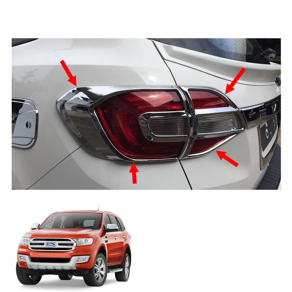 4 Door Handles Chrome Covers For 15//16//17 FORD EXPLORER FRONT Fog Lights//Lamps