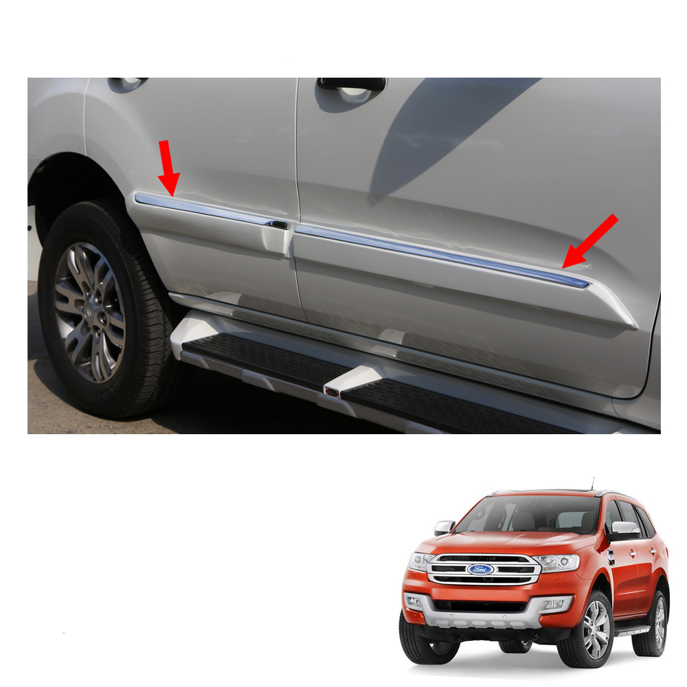 FOR ALL NEW FORD EVEREST ENDEAVOUR 2015-2017 UPPER DOOR CLADDING