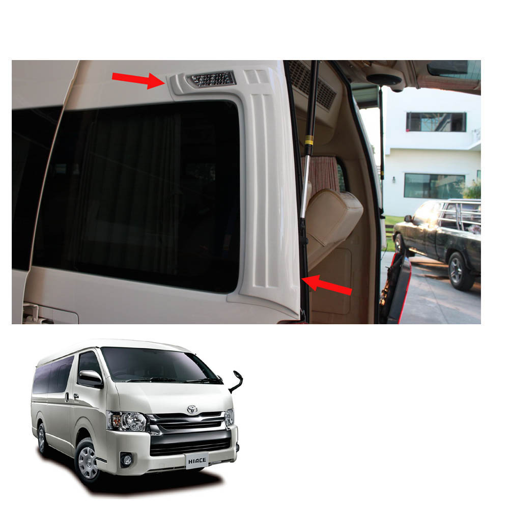 toyota hiace back glass price