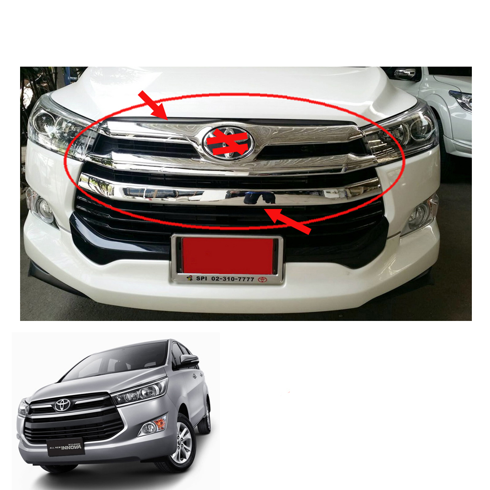 Premium Quality Genuine OE Type Car Front Bumper for Innova Crysta