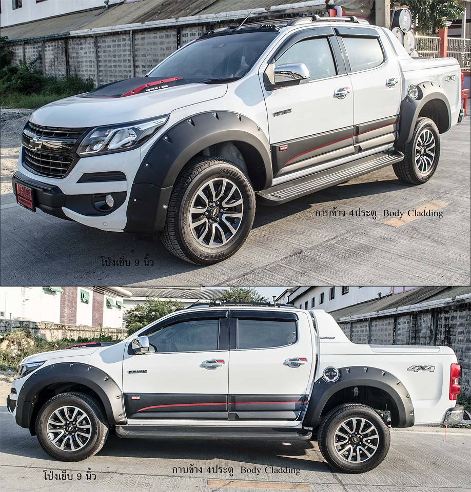 holden colorado z71 fender flares
