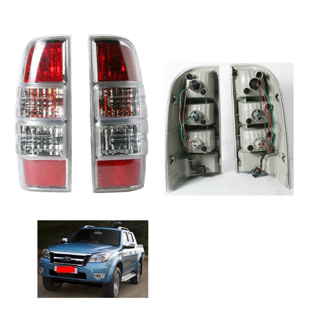 Tail Lamp Lights Pair Set L+R Ford Ranger Thunder Xlt Pk Pick Up 2006 07 08 09