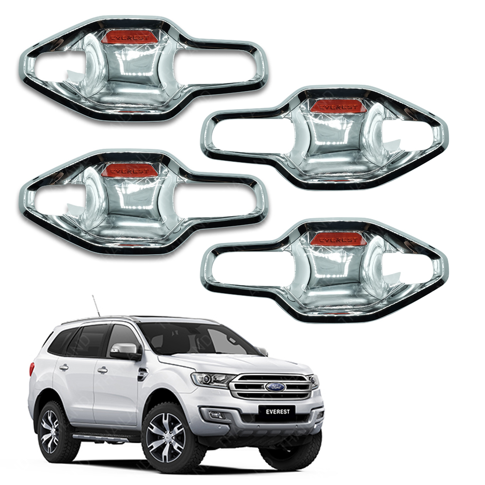  Ford  Everest  Doors Handle  Bowl Inner Cover Chrome Trim 