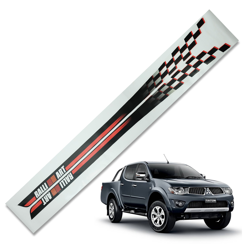 05 13 Sticker Ralli Art Size 27 X 161 Cm Trim Fit Mitsubishi Triton L0 Ebay