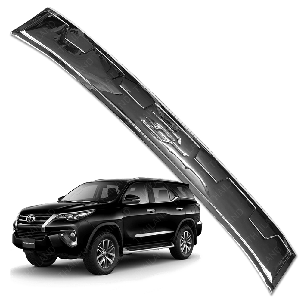 Chrome Hood Front Fender Liner Cover For Toyota Fortuner SUV 4x2 4x4 2016 2017