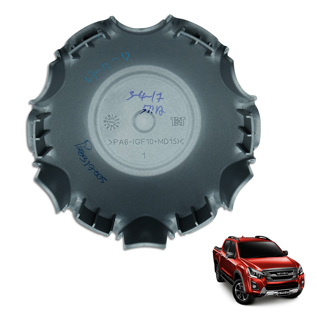 Wheel Center Cap Silver Genuine 1 Pc For Isuzu DMax XSeries Holden