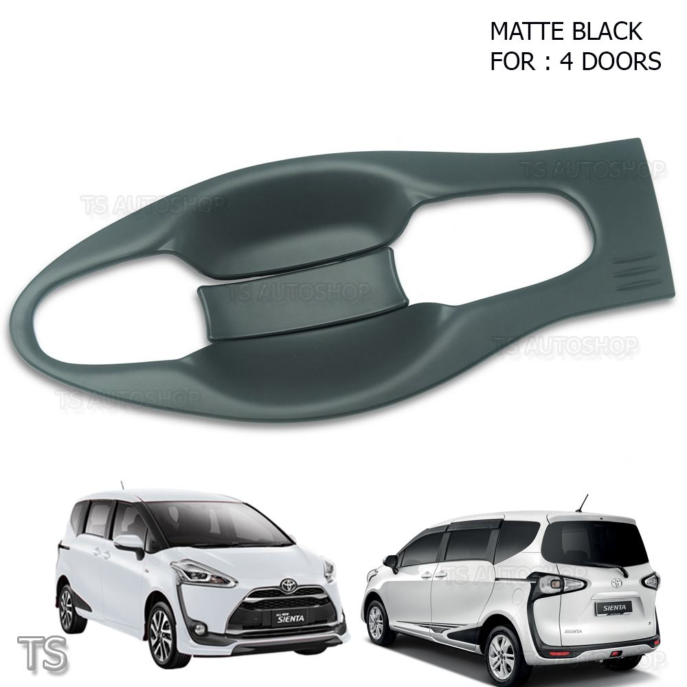 For Toyota Sienta Xp170 17 18 Door Handle Bowl Insert Cover Matte