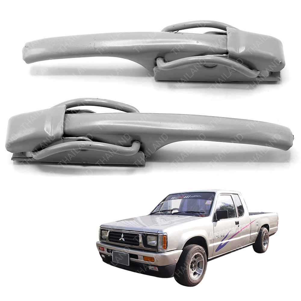 Rear Tailgate Handle Opener Locker Gray Fits Mitsubishi L200 Cyclone 1986 -  1996