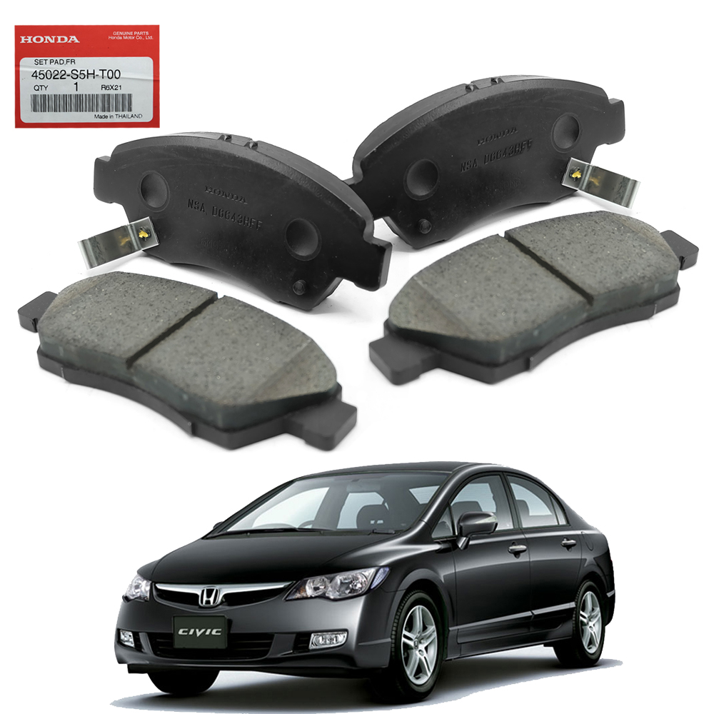 Details about   BRAND NEW NISSIN FRONT BRAKE PADS 100.09480 D948 FITS 03-11 CIVIC HYBRID ONLY 