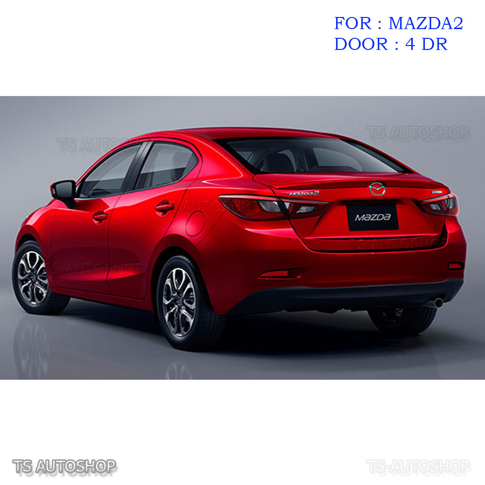 Fits Mazda2 Sky Active Sedan Hatchback 2015 2016 Black Grille