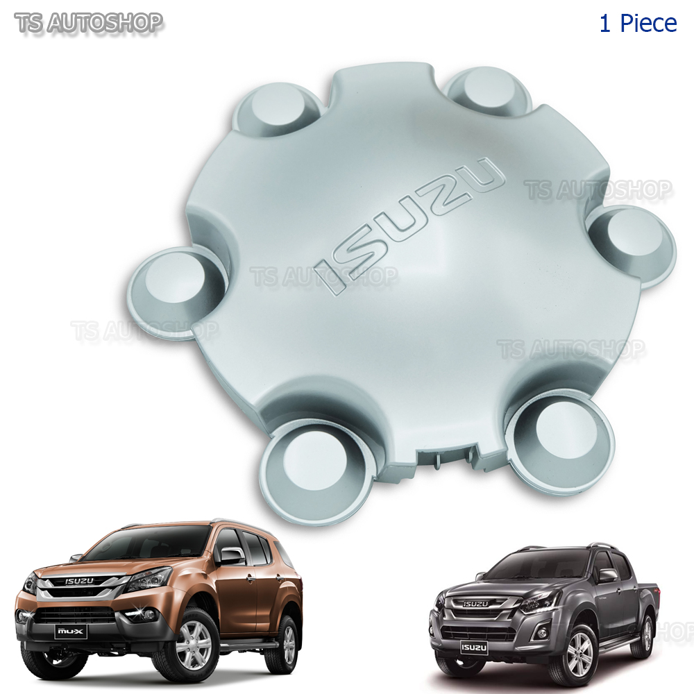 Genuine 6 Holds Grey Cover Cap Wheel Fit Isuzu Dmax Rodeo DMax Mux