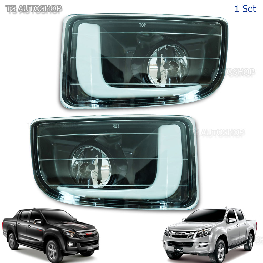 Drl Daytime Running Light With Fog Lamp Fit Isuzu Dmax D-Max 2012