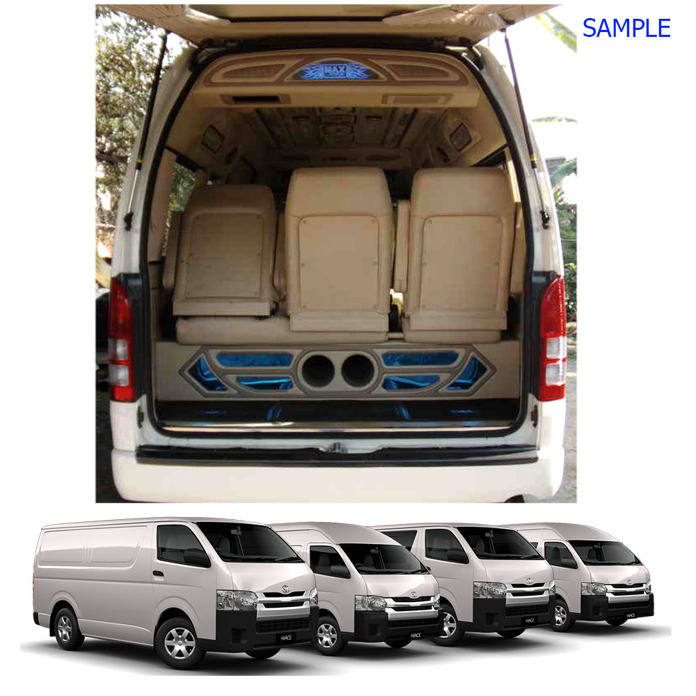 For Toyota Hiace Commuter LWB Quantum Van Tail gate Rear Strut