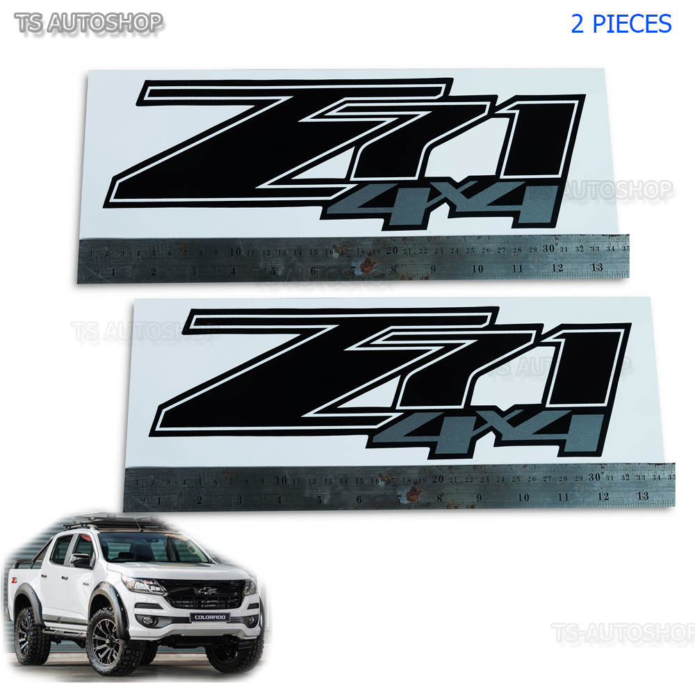 Fits Chevrolet Chevy Holden Colorado 2006 2017 Z71 Sticker Black