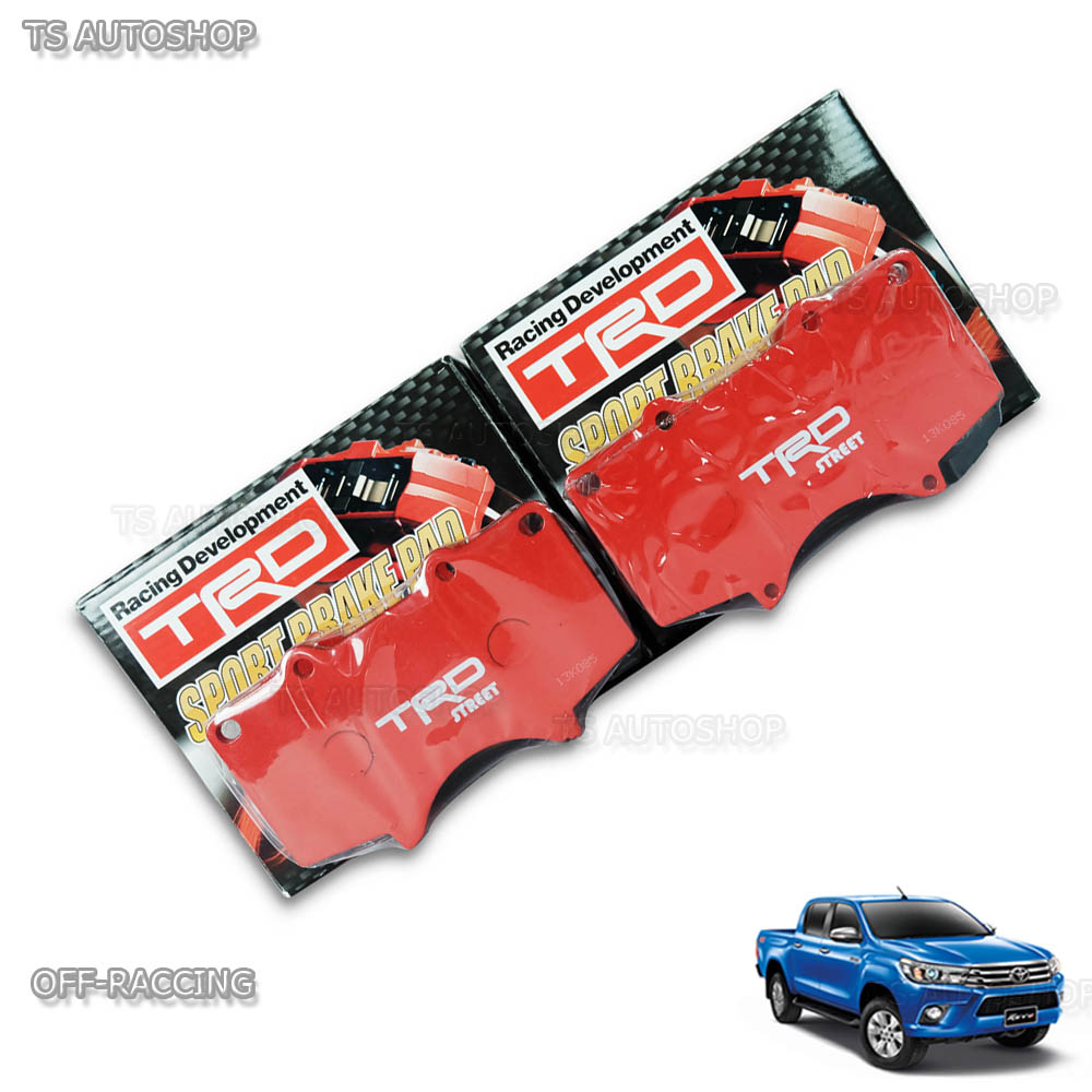 Set Sports Front Brake Pads Genuine Fits Toyota Hilux Revo Sr5 2015 17
