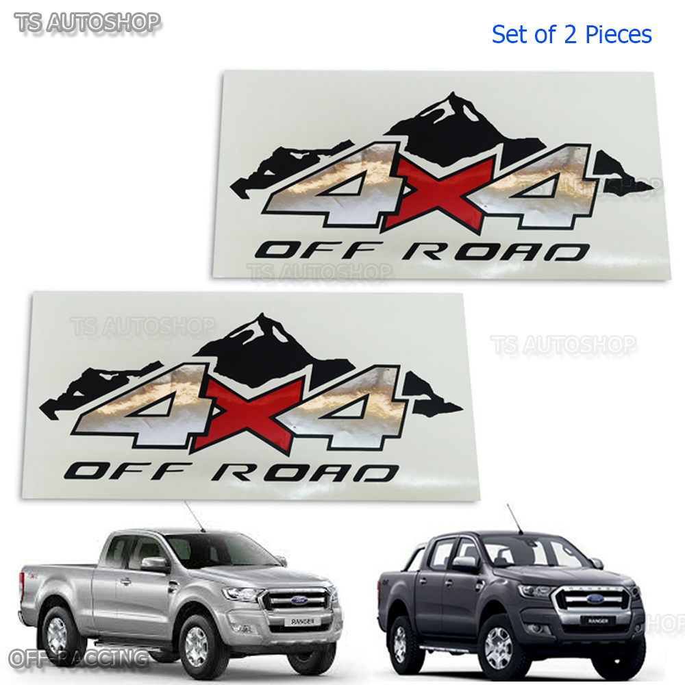 Stickers Ford Ranger - Autocollant 4x4