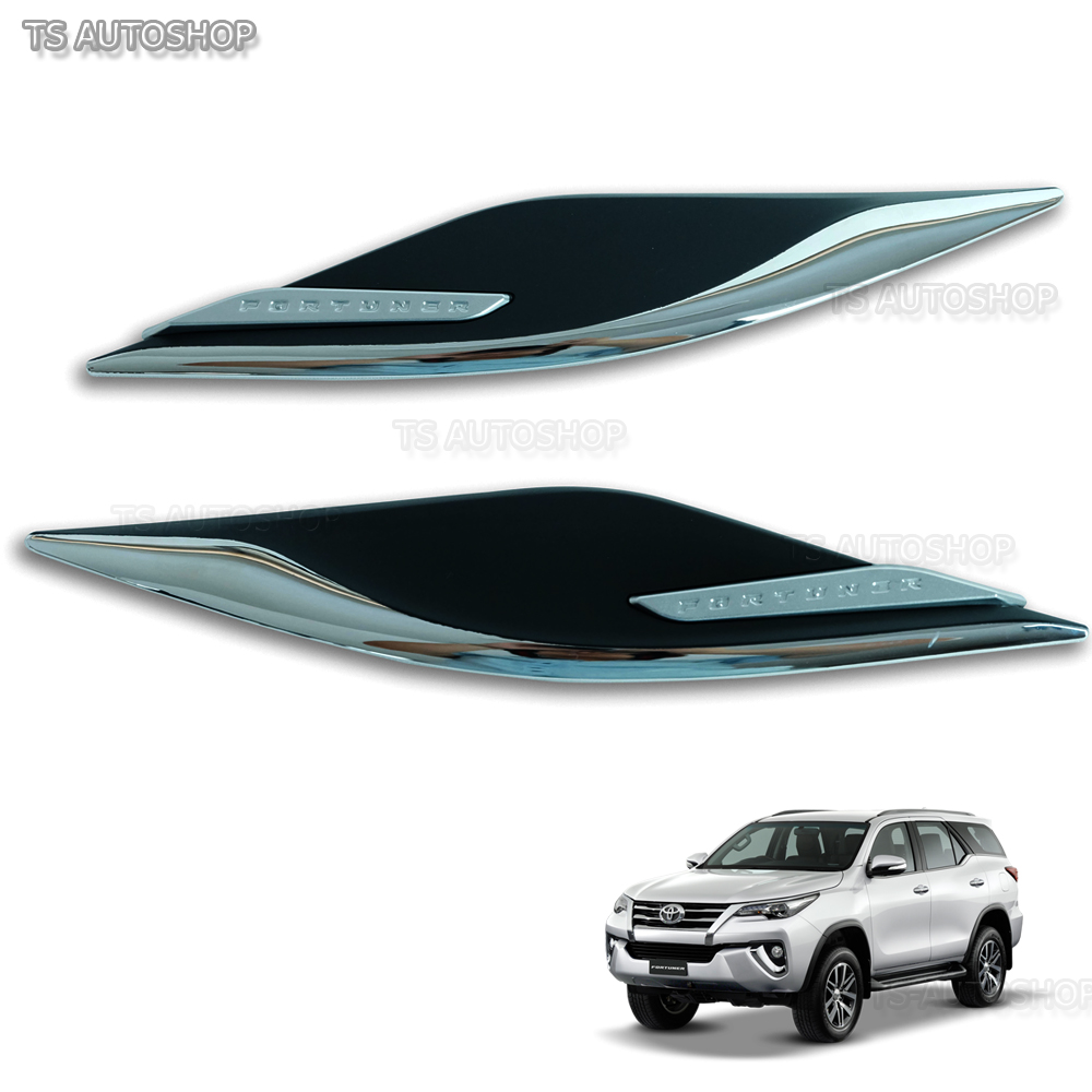 Wand of FortuneR 特装版　新品未開封 Side Vent Hood Fitt Chrome Garnish Cover Guards For Toyota