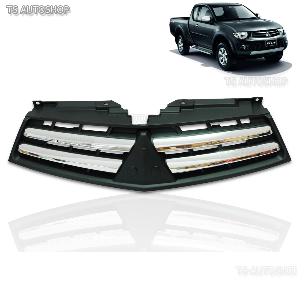 Front Grill Grille Chrome Replacement Mitsubishi Triton L200 Mn