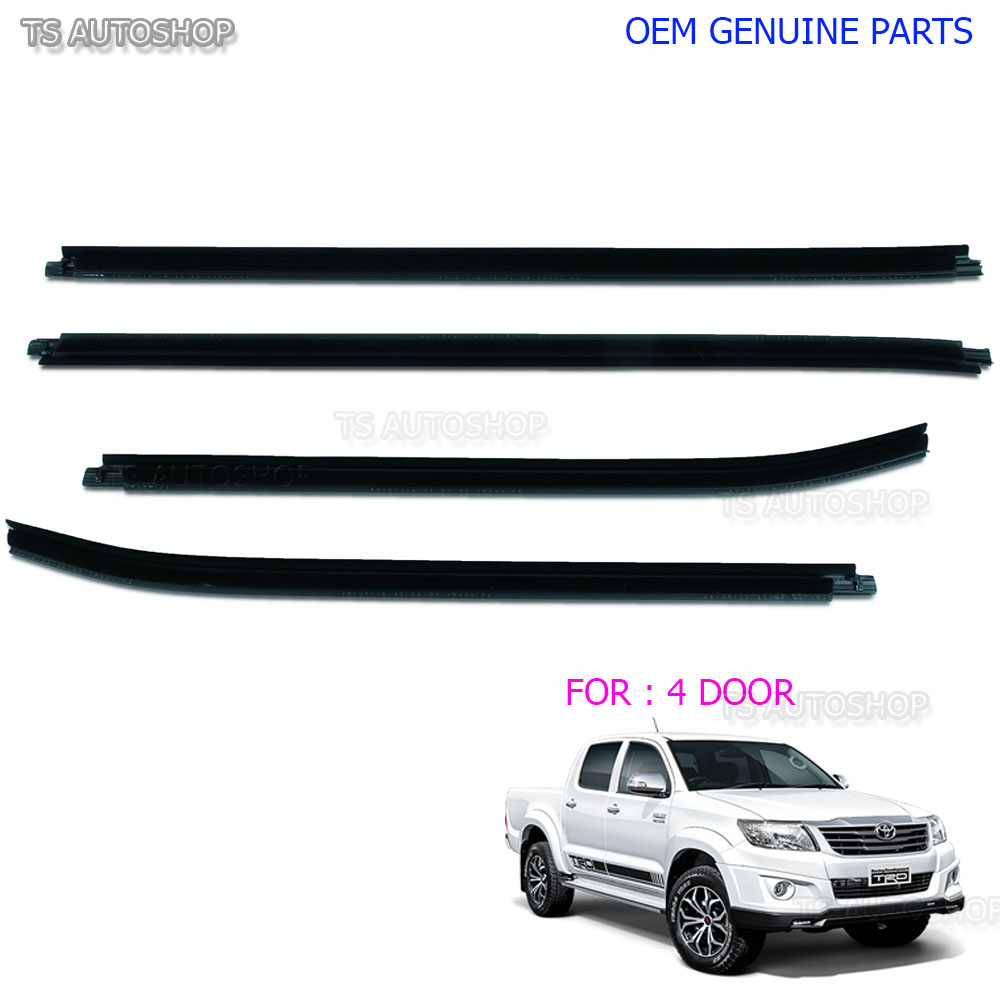For Toyota Tundra Front Outer Passenger Door Belt Moulding Weatherstrip Genuine