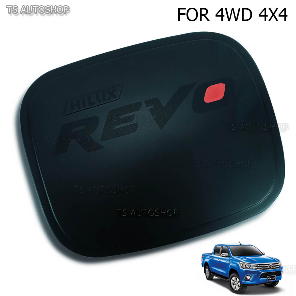 TOYOTA HILUX REVO 2015-2017 CHROME FUEL OIL TANK CAP DOOR COVER