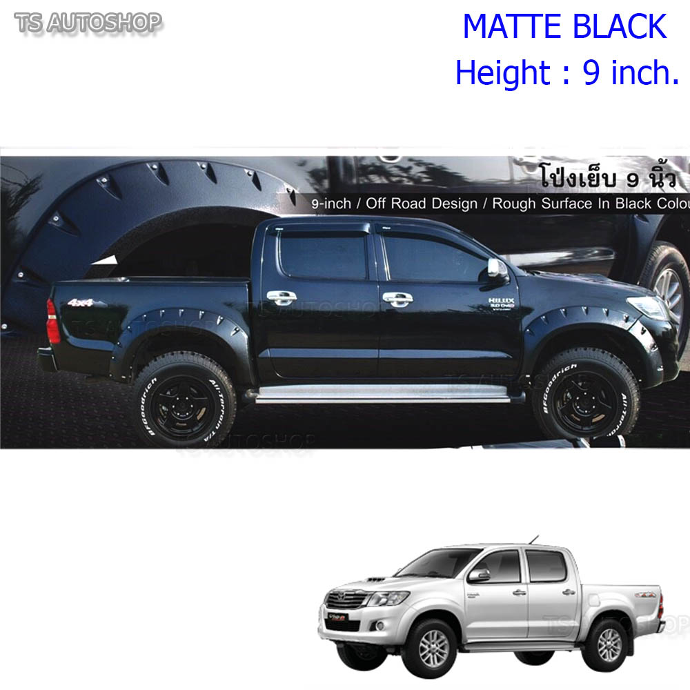 Fender Flares Wheel Arch For Toyota Hilux Vigo Champ ... toyota hilux vigo champ 2011 trd 