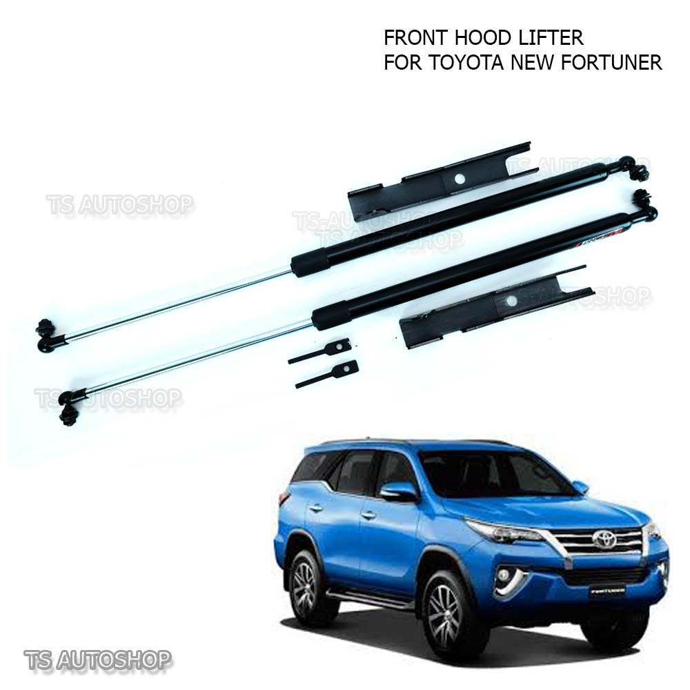 1 Set Front Hood Bonnet Gas Shock Strut Damper For Toyota Hilux Revo SR5 M70 15+