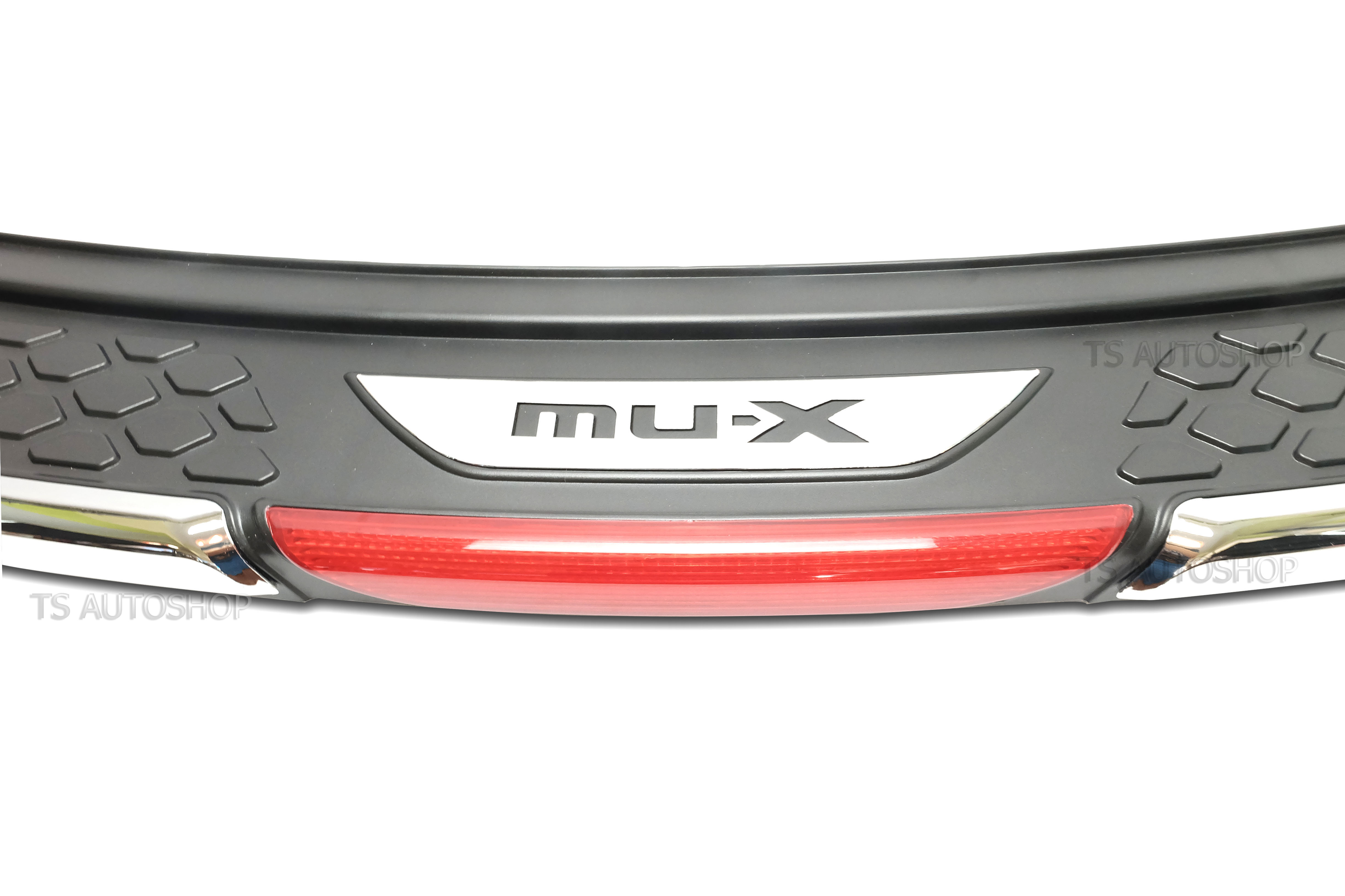 PROTECTOR REAR BUMPER SILL TAILGATE COVER FIT ISUZU MUX MUX 20122015