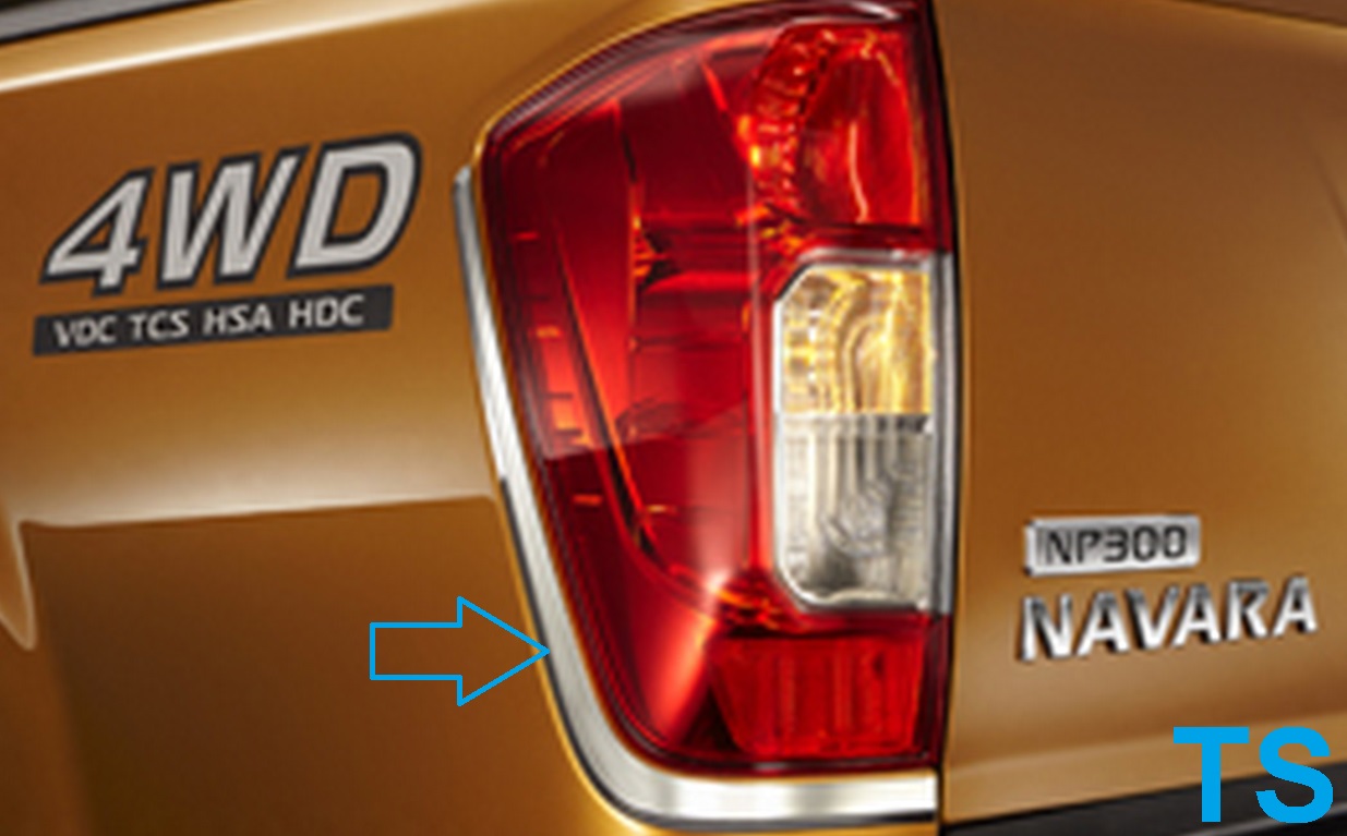 Auto Parts Interchange >> CHROME LINE TAIL LIGHT LAMP COVER FOR NISSAN NAVARA FRONTIER NP300 2015 GENUINE | eBay Auto Parts Interchange >> CHROME LINE TAIL LIGHT LAMP COVER FOR NISSAN NAVARA FRONTIER NP300 2015 GENUINE | eBay