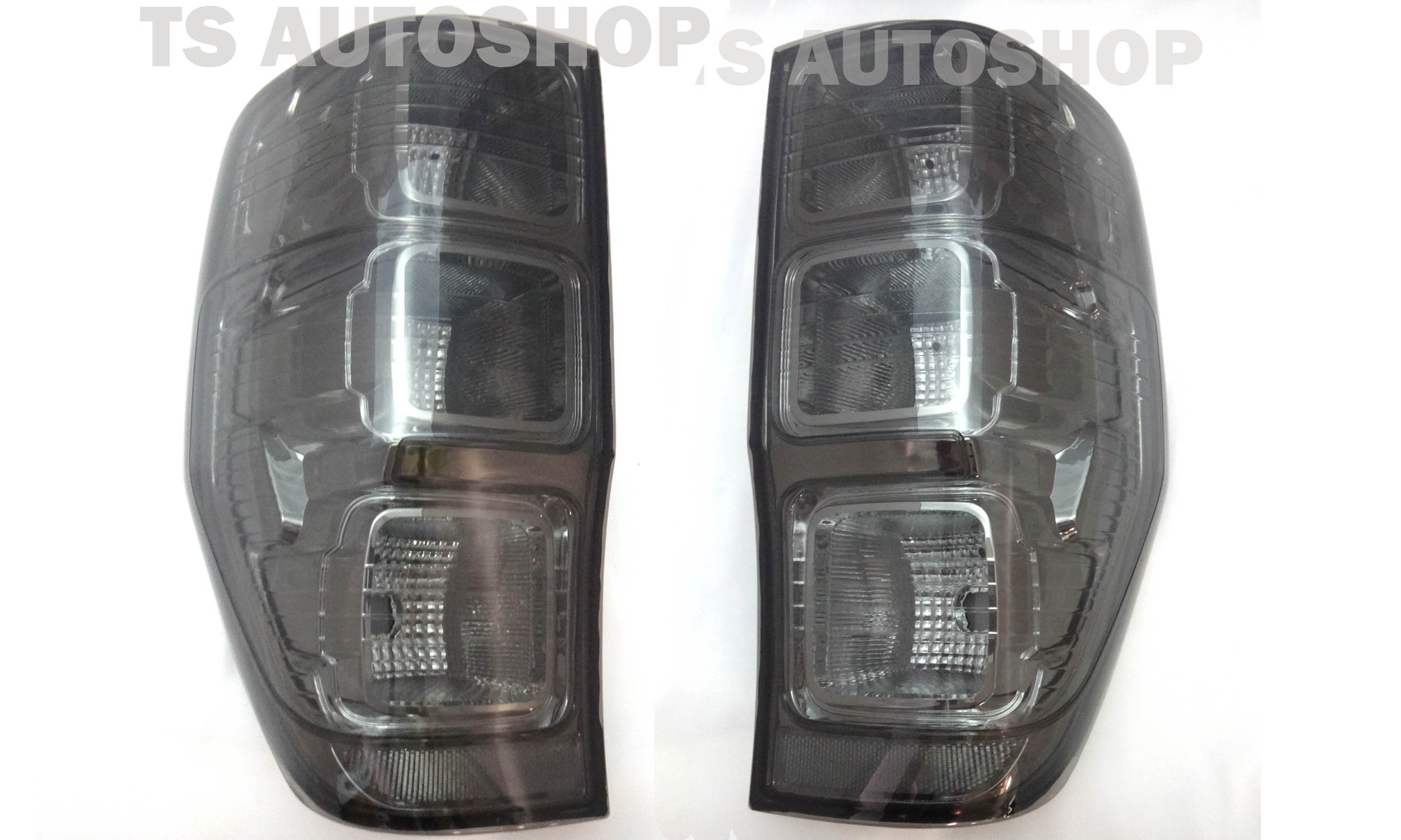 Front Head Tail Lamp Light Cover Set Trim Fits Ford Ranger Wildtrak 2015 2017