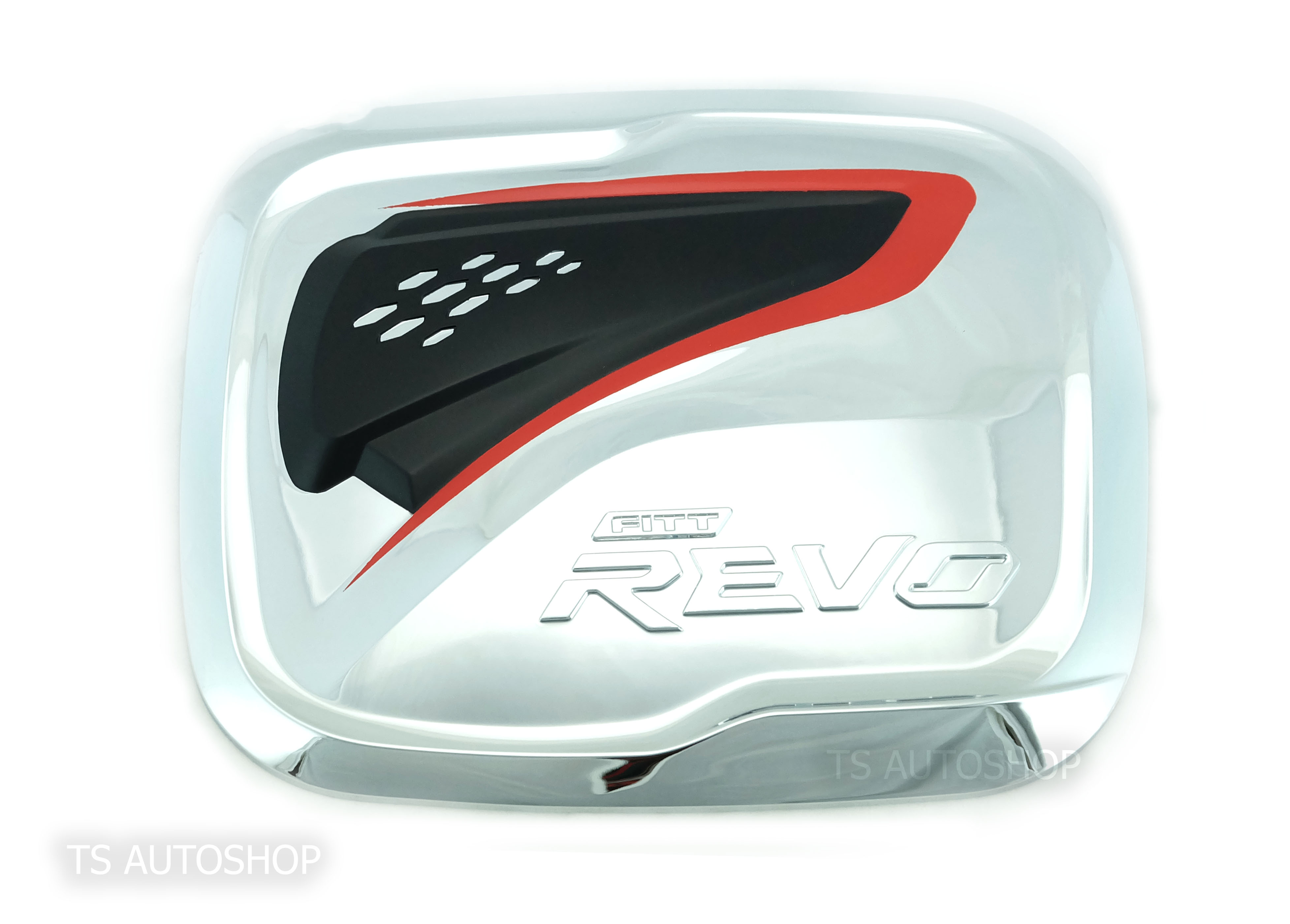 FITT CHROME FUEL OIL TANK CAP COVER For TOYOTA HILUX REVO M70 M80 SR5