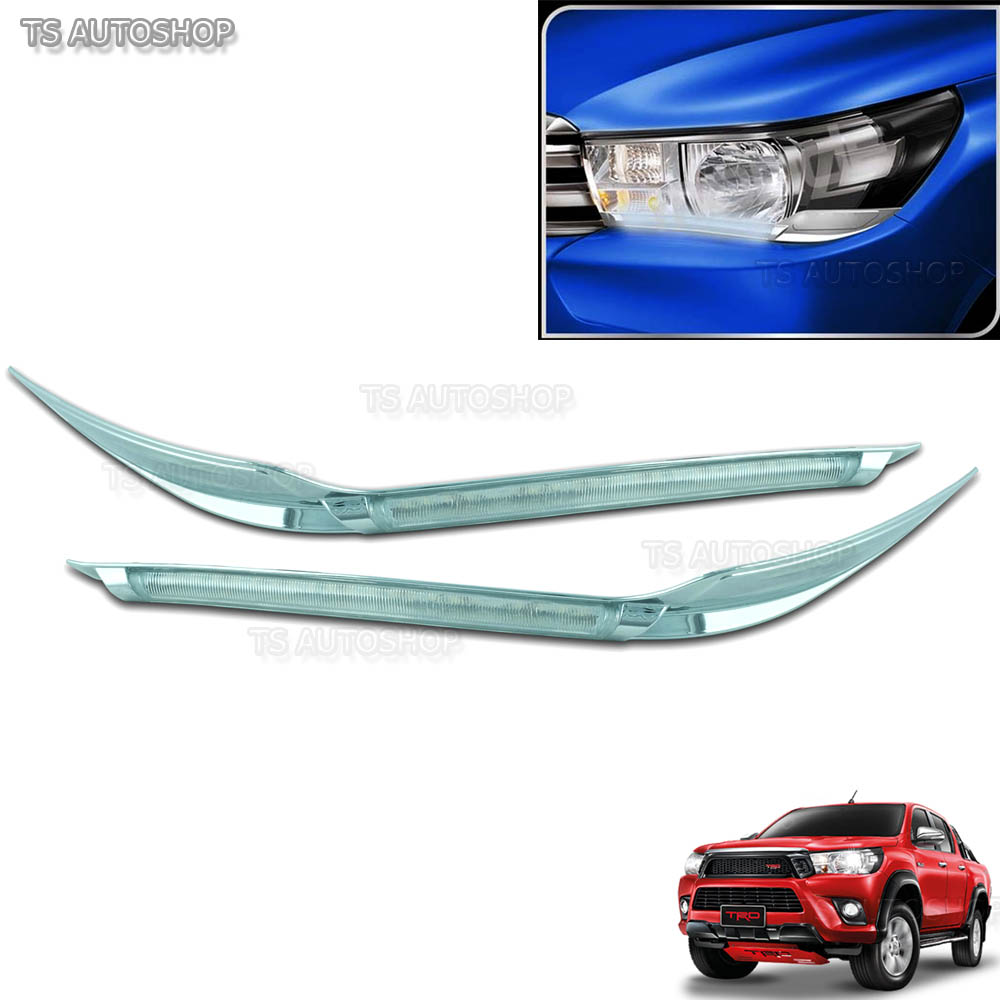 for toyota hilux revo sr5 m70 80 2015 17 led drl daytime running