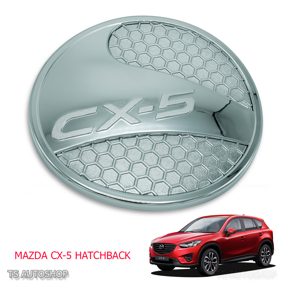 Fit Mazda Hatchback Cx5 Cx5 2013 2014 2015 2016 Chrome Oil Fuel Cap