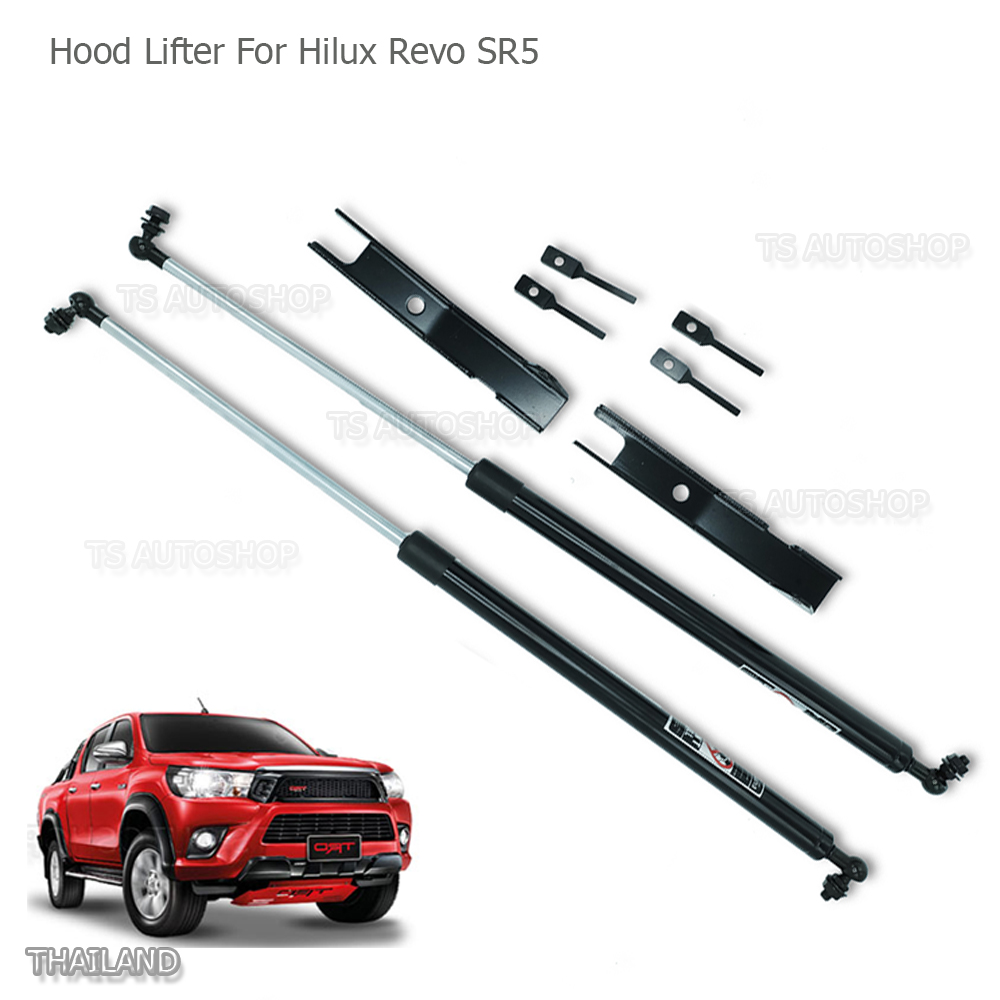 Automotive Front Bonnet Hood Lift Up Struts Shock For Toyota Hilux Sr5 Revo 15 16 17 Other
