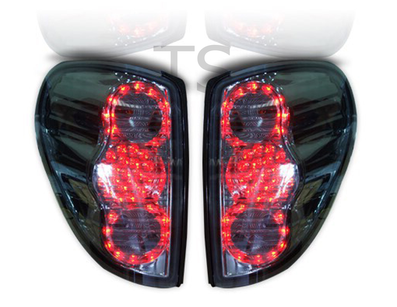 SMOKE LENS LED TAIL LAMP LIGHT LH+RH FOR MITSUBISHI TRITON ... saturn l200 tail light wiring 