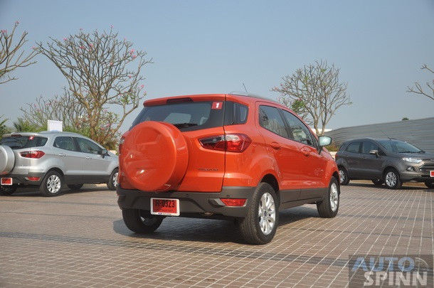 CHROME 4DR HANDLE BOWL INSERT COVER TRIM FOR FORD ECOSPORT 4 DOOR HATCHBACK 2014