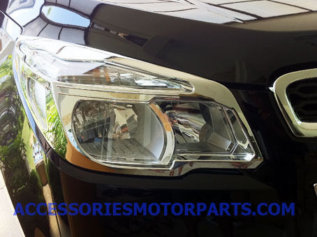 Chrome License Plate Cover Cover Trim 1 PC For Chevrolet Trailblazer 2012-2014