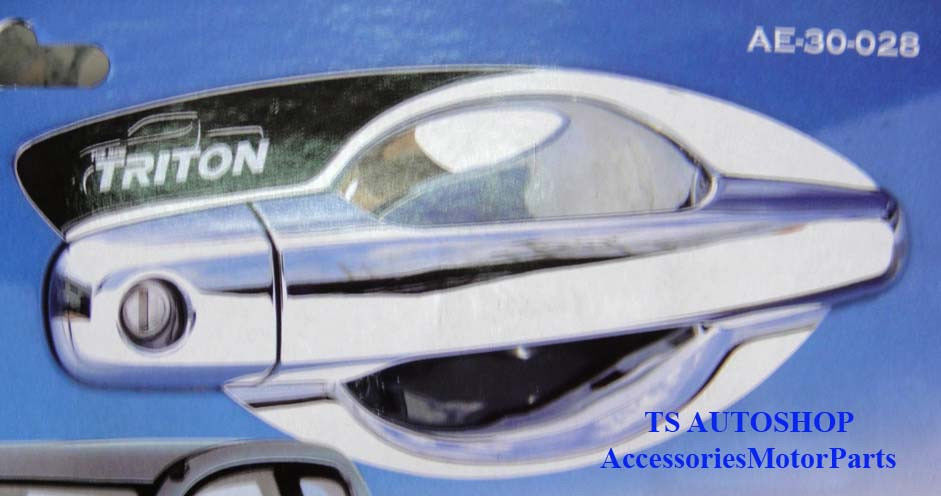 Details about   WHITE 4DOOR DOOR HANDLE BOWL INSERT COVER FOR MITSUBISHI L200 ANIMAL TRITON