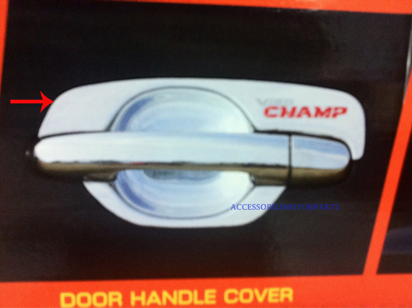 4 DOOR CHROME HANDLE INSERT BOWL FOR NEW TOYOTA HILUX VIGO CHAMP 2012+